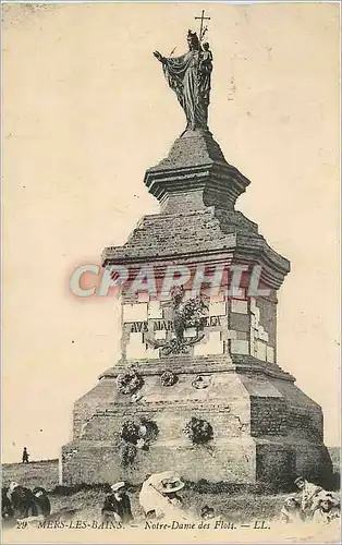 Cartes postales Mers les bains notre dame des flots