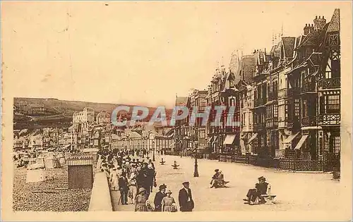 Cartes postales Mers les bains l esplanade
