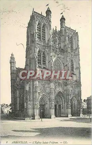 Cartes postales Abbeville l eglise saint vulfran