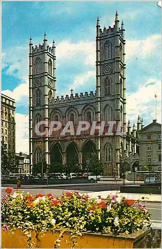 Cartes postales moderne Montreal quebec canada notre dame church eglise notre dame