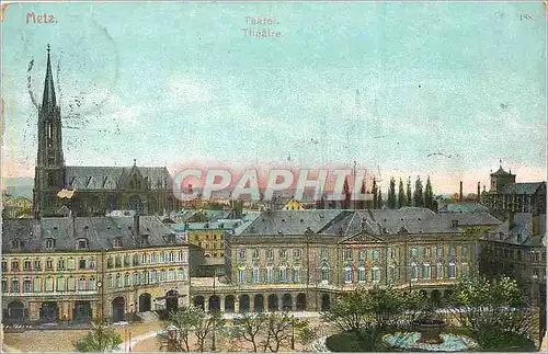 Cartes postales Metz theatre
