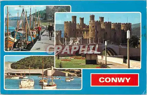 Cartes postales moderne Conwy Bateaux