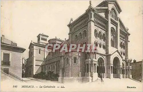 Cartes postales Monaco la cathedrale