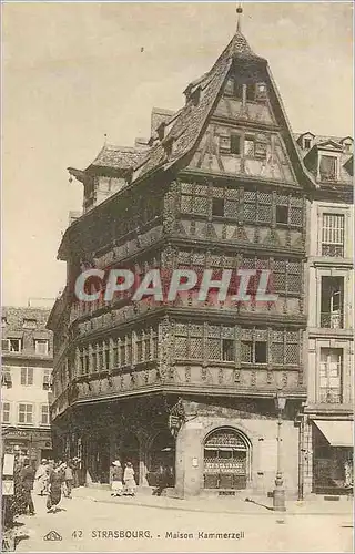 Cartes postales Strasbourg maison kammerzell