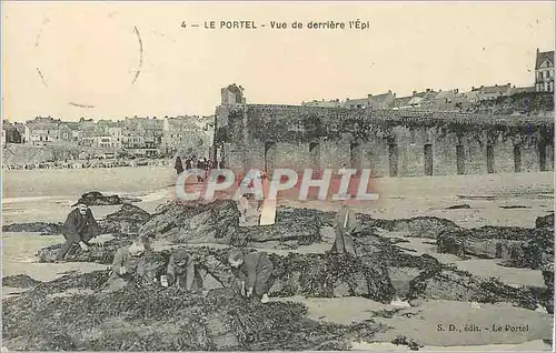 Cartes postales Le portel vue de derriere l epi Enfants