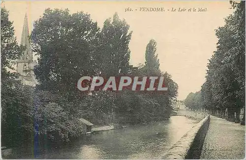 Ansichtskarte AK Vendome le loir et le mail