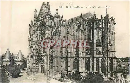 Cartes postales Beauvais la cathedrale