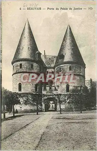 Cartes postales Beauvais porte du palais de justice