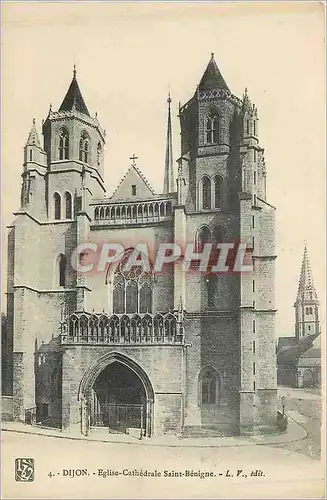 Ansichtskarte AK Dijon eglise cathedrale saint benigne