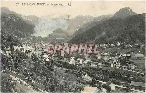 Cartes postales Le mont dore panorama