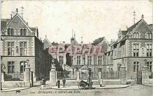 Cartes postales Orleans l hotel de ville