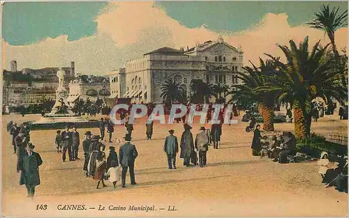 Cartes postales Cannes le casino municipal