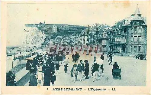 Cartes postales Mers les bains l esplanade