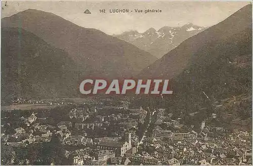Cartes postales Luchon vue generale