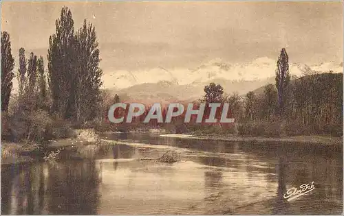 Cartes postales Grenoble l ile d amour et les alpes les belles alpes francaisses
