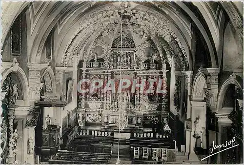 Cartes postales moderne Valloire (savoie) alt 1430 m l eglise du xvii siecle une des plus riches de la savoie