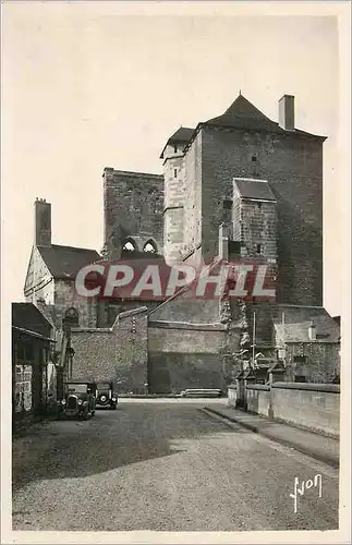 Moderne Karte Moulins (allier) la malcoiffee (xiv s) restes de l encien chateau des ducs de bourbon Automobile