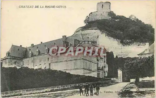 Cartes postales Chateau de la roche guyon