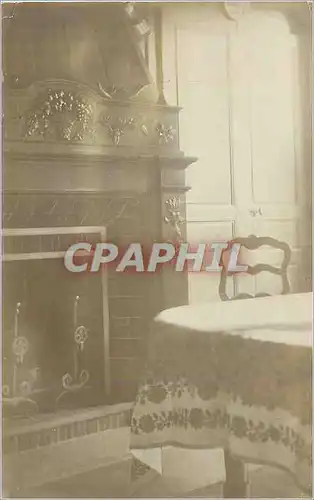 CARTE PHOTO Lisieux int�rieur