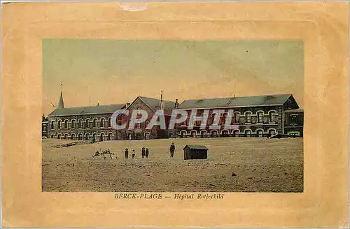 Cartes postales Berck plage hopital rothchild
