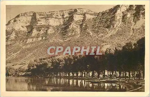 Cartes postales Nantua vue de l ain le mail et le mont (904 metres)