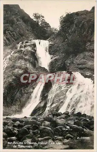 Cartes postales moderne Bourg d oisans (isere) cascade de sarennes