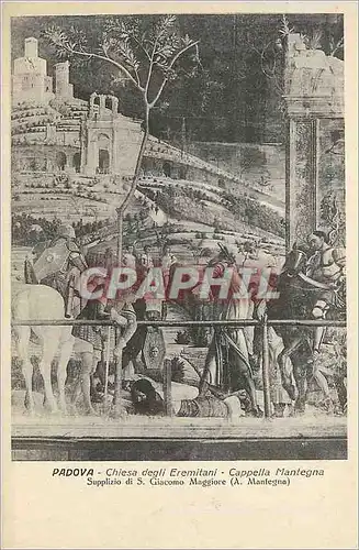 Cartes postales Padova chiesa degli eremitani cappella mantegna