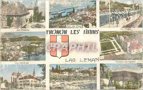 Cartes postales moderne Thonon les bains (haute savoie)