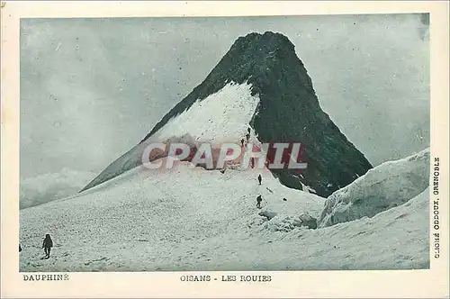 Cartes postales Dauphine oisans les rouies