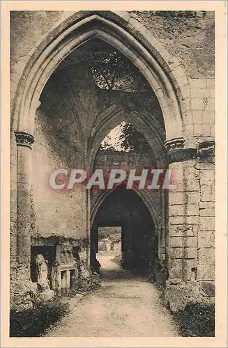 Cartes postales Ancienne abbaye de jumieges le passage charles vii