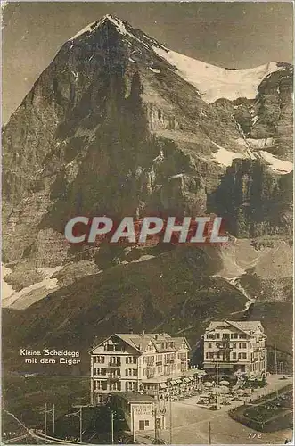 Cartes postales moderne Kleine scheidegg mit dem eiger