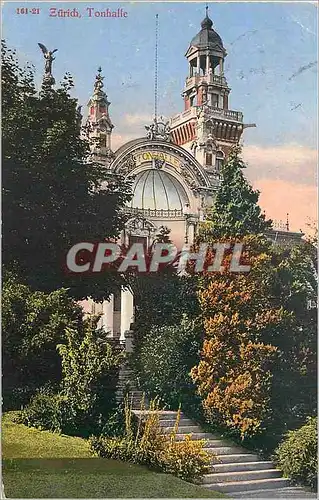 Cartes postales Zurich tonhalle