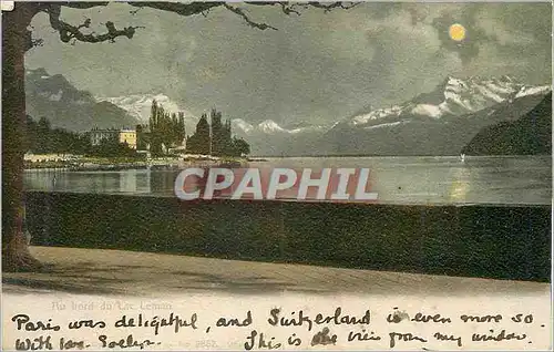 Cartes postales Au bord du lac Leman