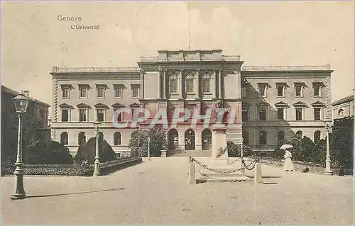 Cartes postales Geneve l universite