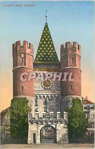 Cartes postales Bale la tour de spalon