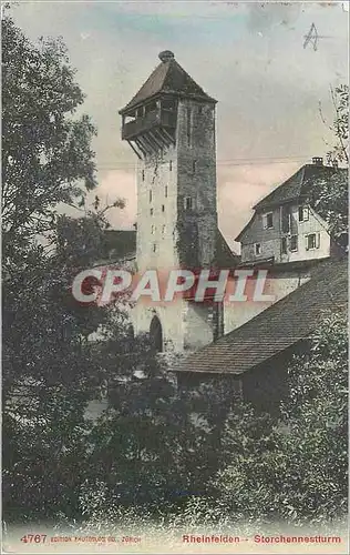 Cartes postales Rheinfelden storchennestiurm