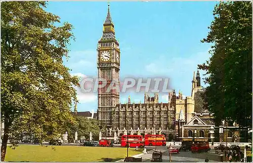 Cartes postales moderne Big Ben and Parliamnet Square London
