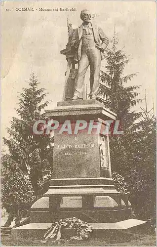 Ansichtskarte AK Colmar Monument Bartholdi