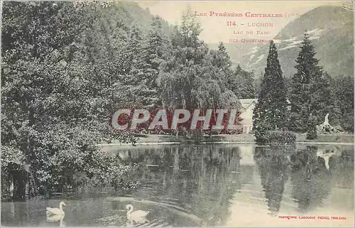 Ansichtskarte AK Les Pyrenees Luchon La du Parc