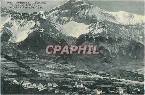 Cartes postales Dauphine Treminis Village de l Eglise et le Grand Ferrand