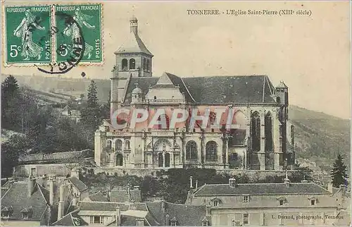 Cartes postales Tonnerre L Eglise Saint Pierre xiii siecle