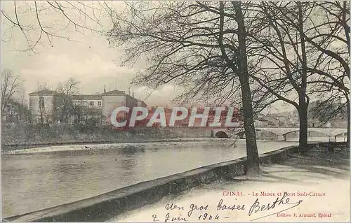 Cartes postales Epinal Le Musee et Mont Sadi Carnot