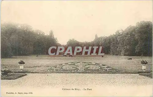 Cartes postales Chateau de Mery Le Parc