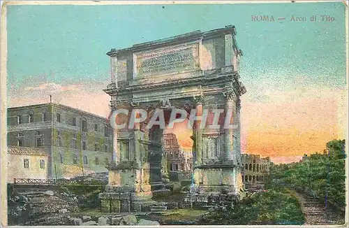 Cartes postales Roma Arco du Tito