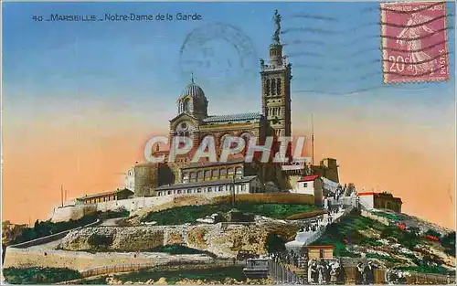 Cartes postales Marseille Notre Dame de la Garde