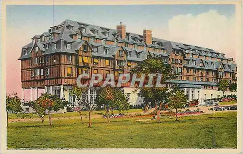 Ansichtskarte AK Deauville La Plage Fleuri Le New Golf