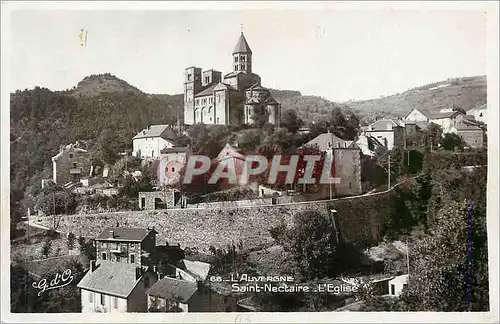 Cartes postales moderne L Auvergne Saint Nectaire L Eglise