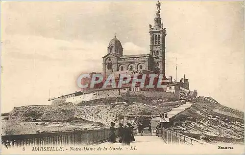 Cartes postales Marseille Notre Dame de la Garde