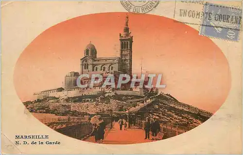 Cartes postales Marseille N D de la Garde