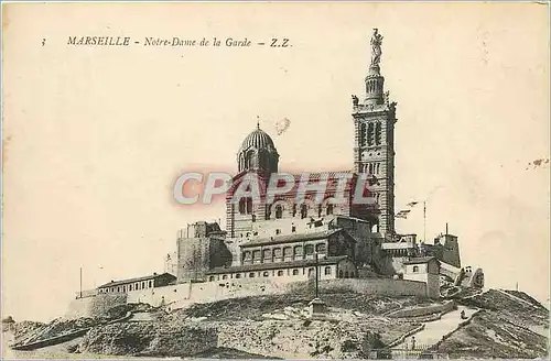 Cartes postales Marseille Notre Dame de la Garde